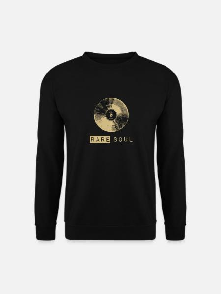 Rare Soul Music 7 Inch 45 Rpm Vinyl Dj - Unisex Sweatshirt - black