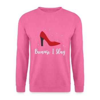 Weil ich töte, für immer getötet, Frauen töten Spaß - Unisex Pullover - Pink - Vorne