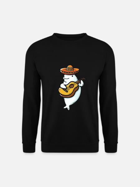 Beluga Mariachi, Beluga Wal, Beluga Tee - Unisex Pullover - Schwarz