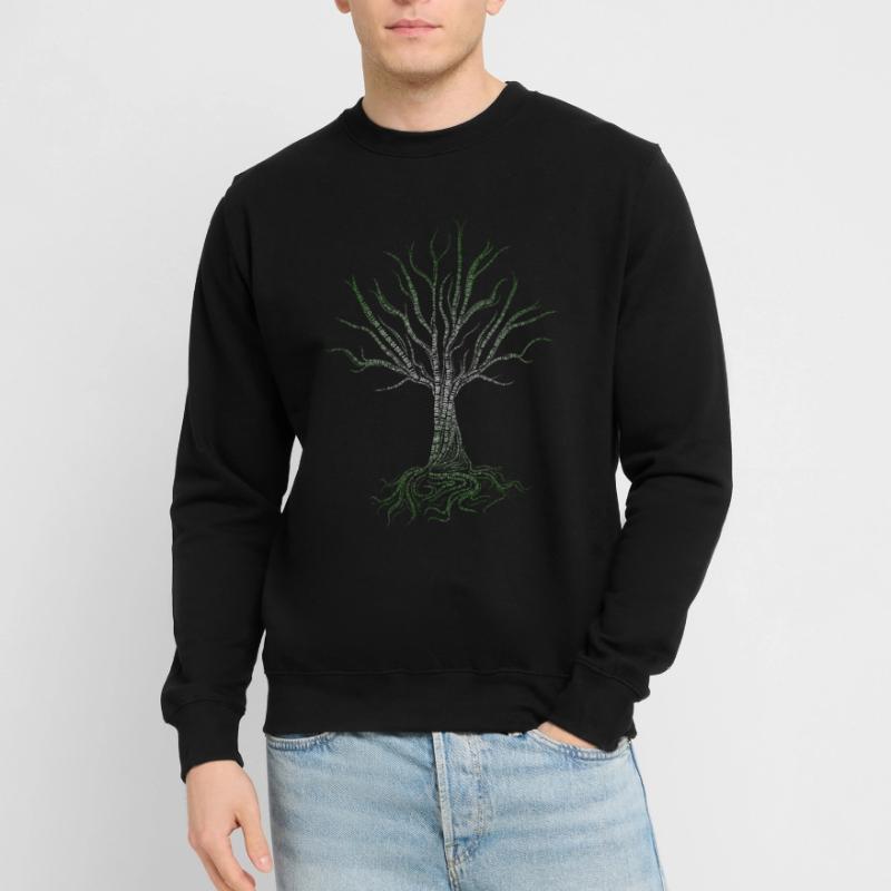 Programmeur de codage informatique d’arbre binaire Sweat-shirt Unisexe