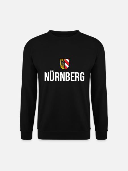 Nürnberg Deutschland Deutsche Flagge Touristen Souvenir - Unisex Pullover - Schwarz