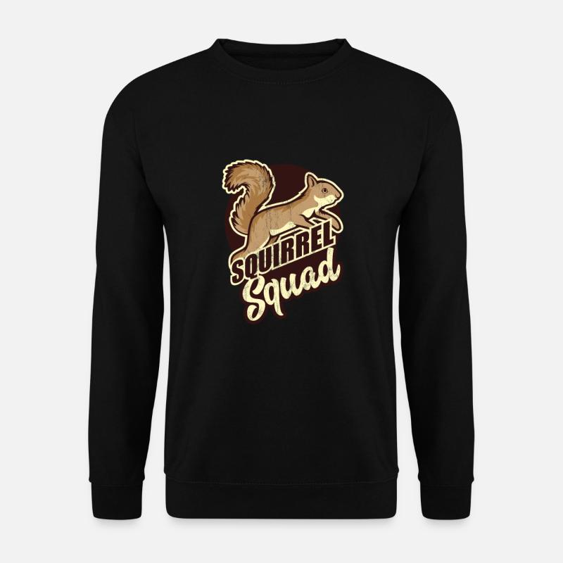 Escouade écureuil - Squirrel Design - Sweat-shirt Unisexe - noir