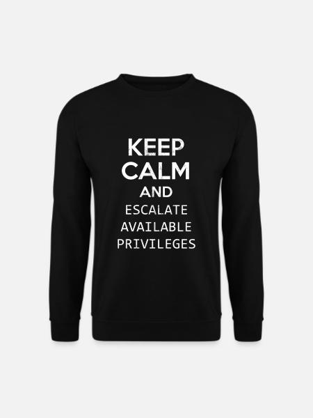 Testeur de pénétration Cyber Security Hacker Gift - Sweat-shirt Unisexe - noir
