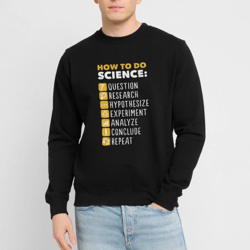 Die wissenschaftliche Methode Science Lovers Fitted Unisex Pullover