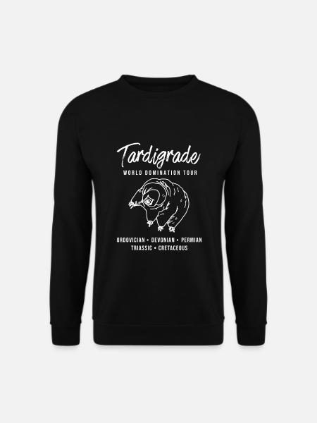 Aussterben der Weltherrschaftstour Tardigrade Geschenk - Unisex Pullover - Schwarz