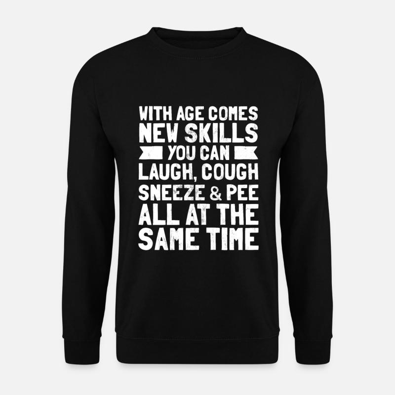 Funny 60Th Birthday Gag Gift Idea Funny 60 Year - Unisex Sweatshirt - black