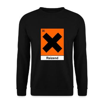 Chemie Reizend - Unisex Pullover - Schwarz - Vorne - Alina (178cm) & Michal (187cm)