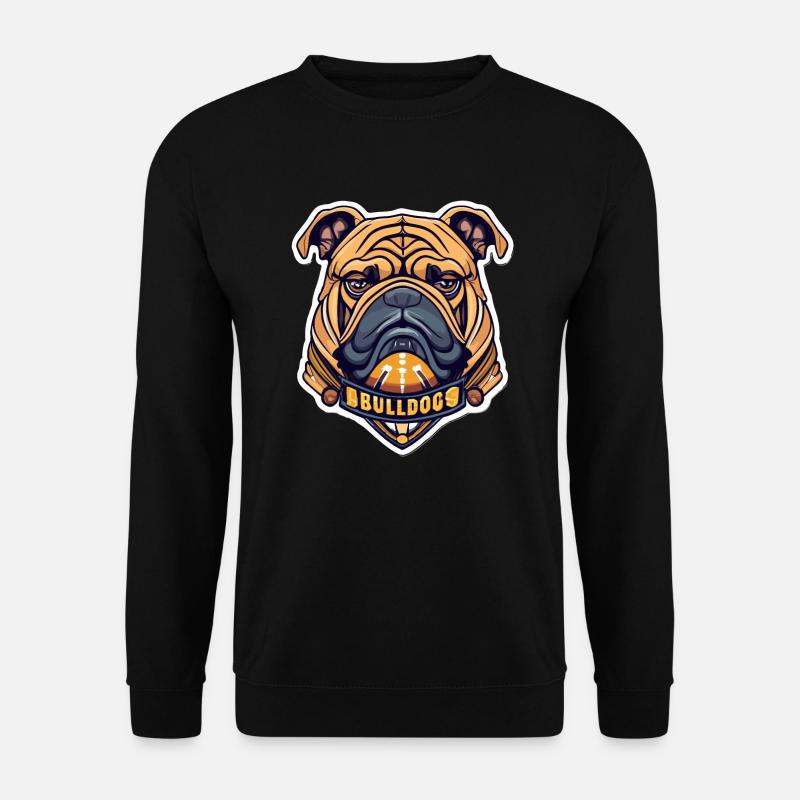 Bulldog - Unisex Pullover - Schwarz