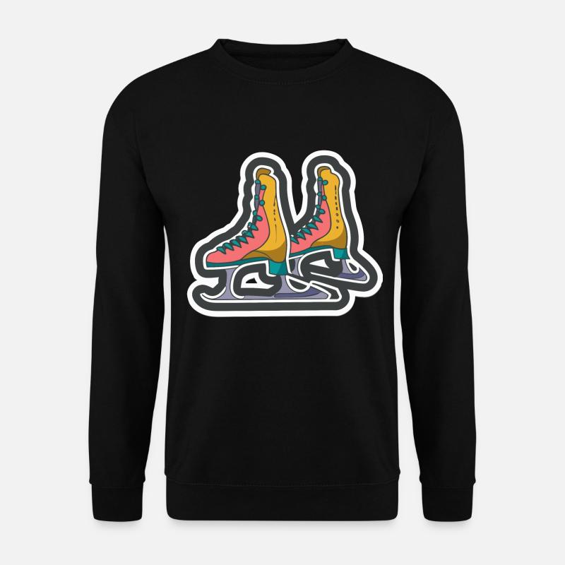Eislaufschuhe - Unisex Pullover - Schwarz