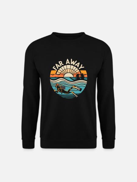 Scuba Diving - Unisex Pullover - Schwarz