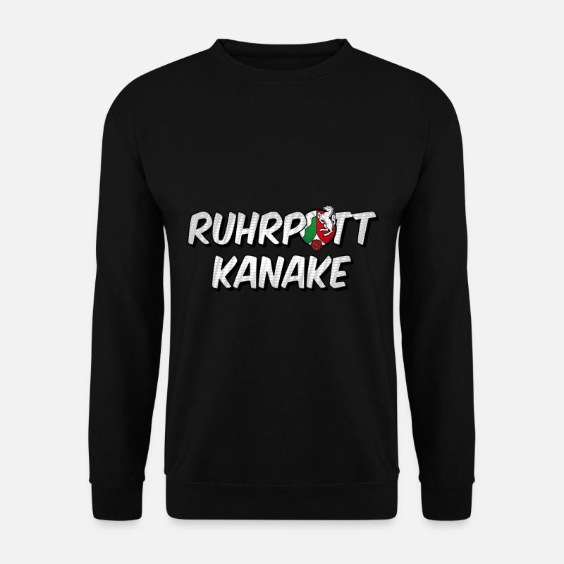 Ruhrpott Kanake NRW - Unisex Pullover - Schwarz