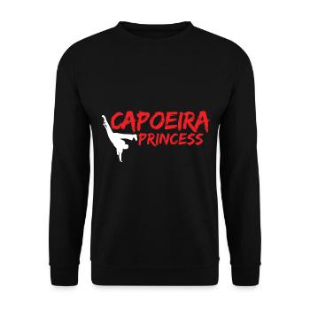 Capoeira - Unisex Pullover - Schwarz - Vorne - Alina (178cm) & Michal (187cm)