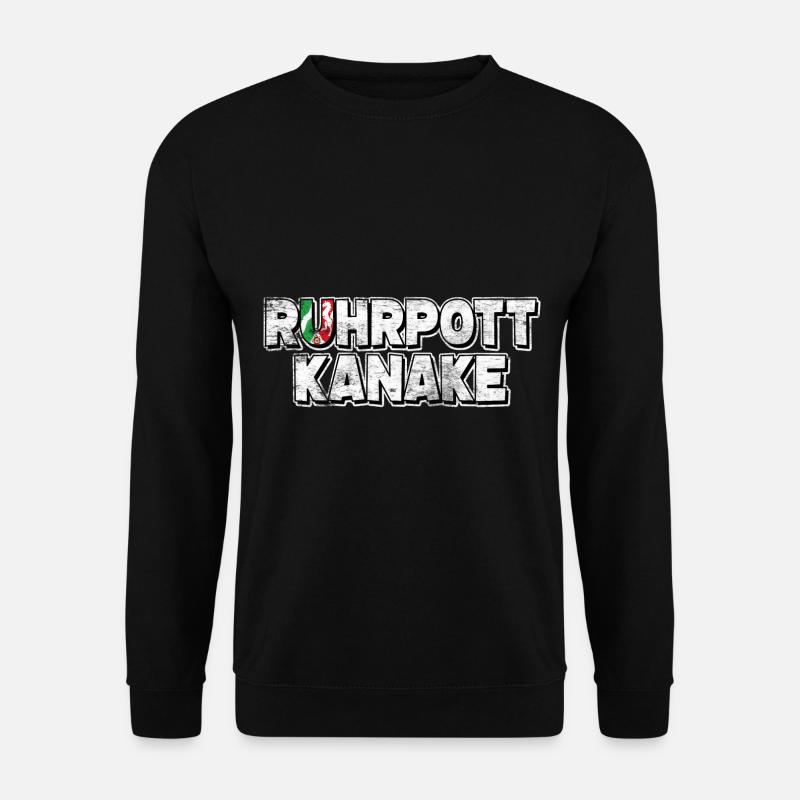 Ruhrpott Kanake NRW - Unisex Pullover - Schwarz