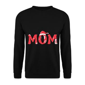 Cadeaux de Noël Noël - Sweat-shirt Unisexe - noir - Devant - Alina (178cm) & Michal (187cm)