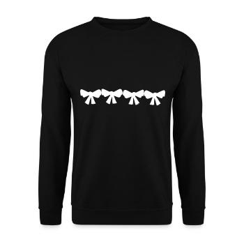 line grinding fly four - Unisex Sweatshirt - black - Front - Alina (178cm) & Michal (187cm)