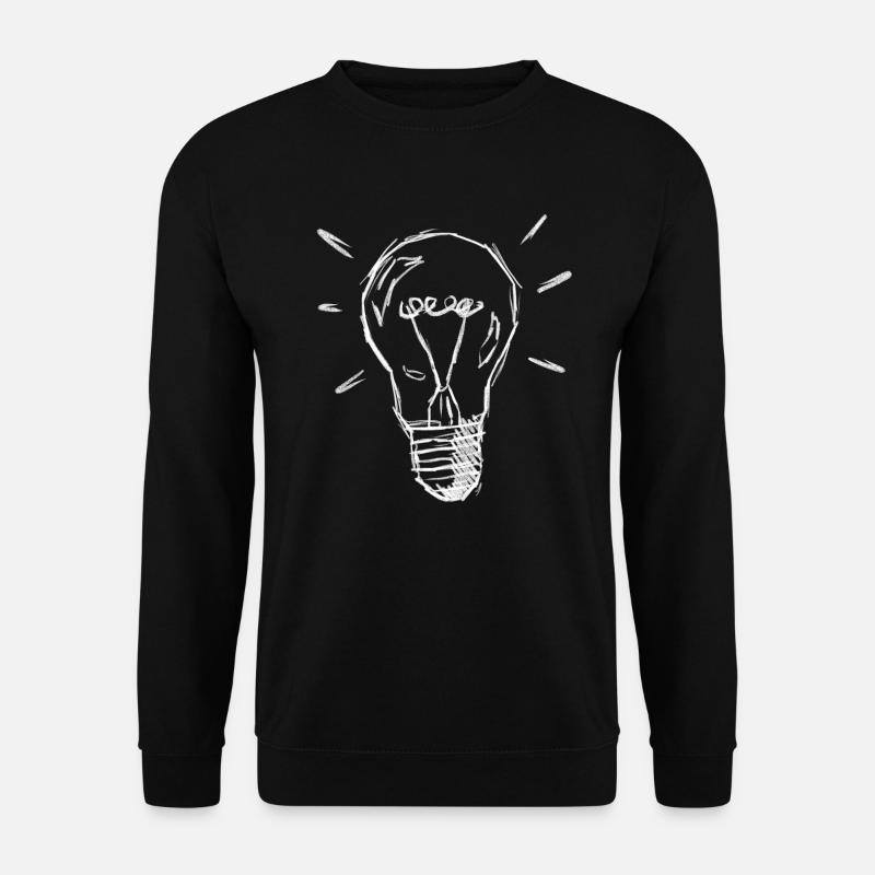 Luminous lamp - Unisex Sweatshirt - black