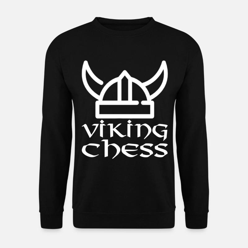 Viking Chess - Unisex Sweatshirt - black