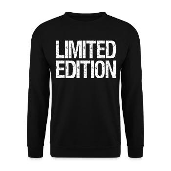 Édition limitée - Sweat-shirt Unisexe - noir - Devant - Alina (178cm) & Michal (187cm)