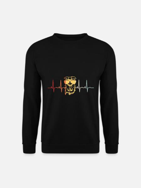 Poules poules poules poules - Sweat-shirt Unisexe - noir