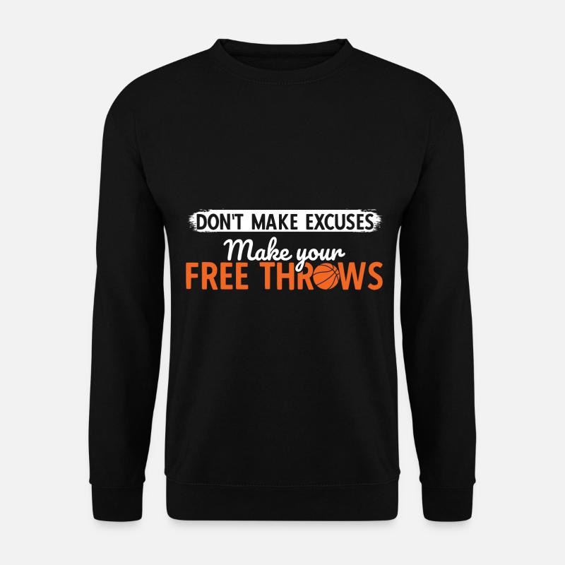 Basketball - Unisex Pullover - Schwarz