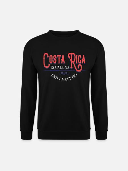 Costa Rica ruft an - Unisex Pullover - Schwarz