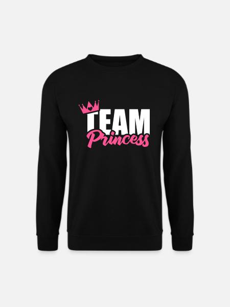 Team Prinzessin - Unisex Pullover - Schwarz