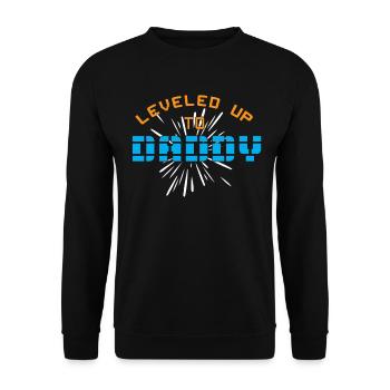 Nivelé à papa - Sweat-shirt Unisexe - noir - Devant - Alina (178cm) & Michal (187cm)