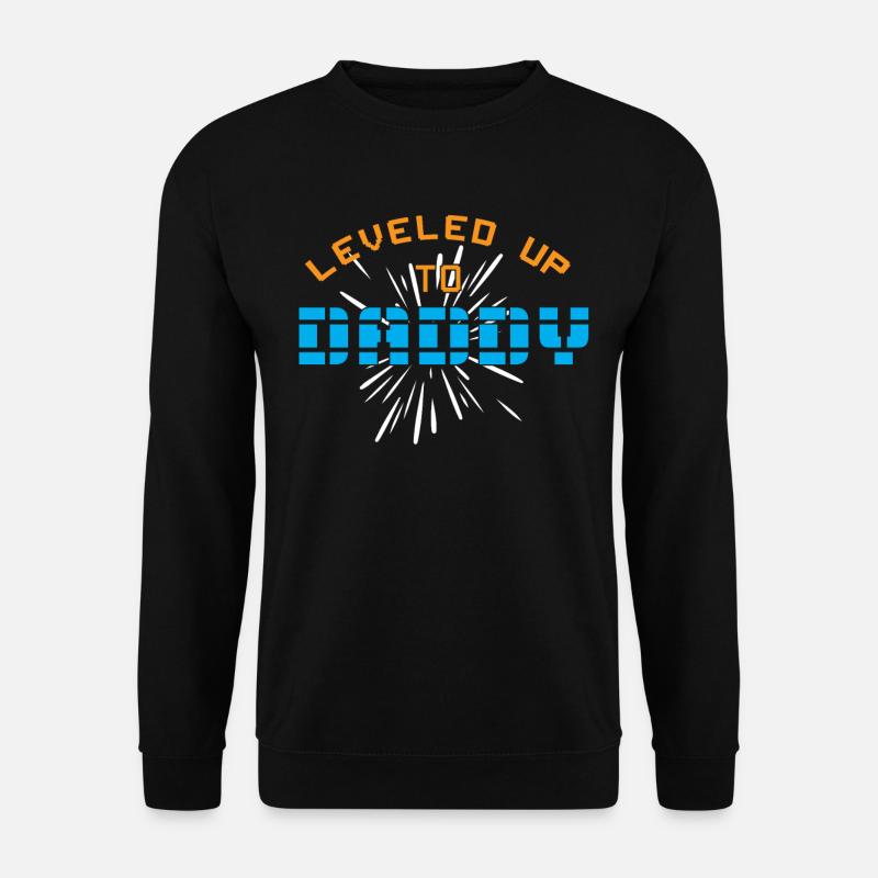 Abgestiegen zu Daddy - Unisex Pullover - Schwarz