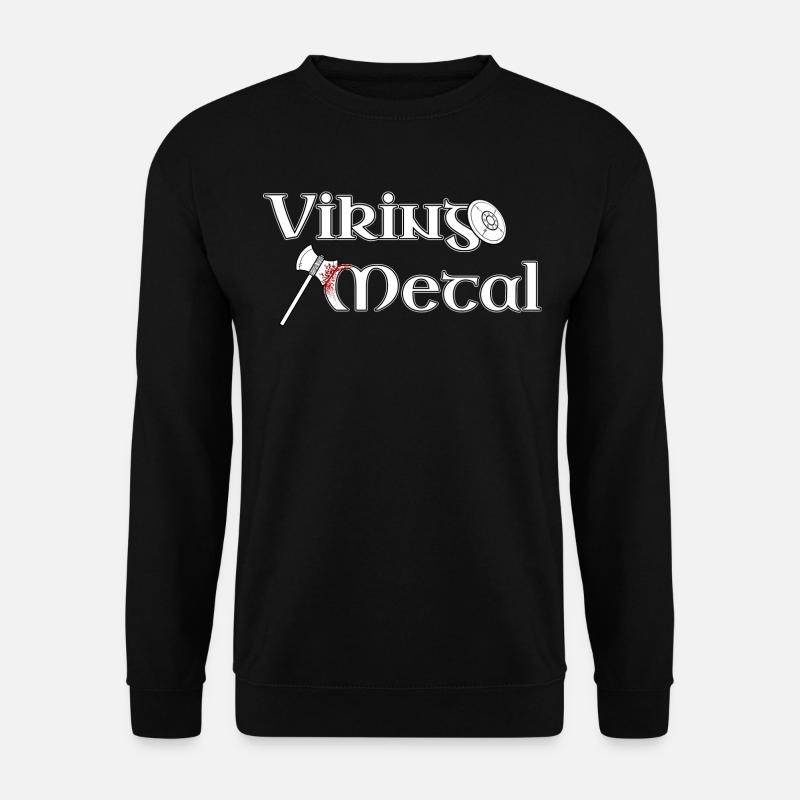 Viking Metal - Unisex Pullover - Schwarz