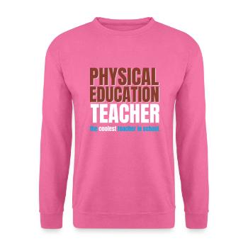 Sportlehrer - Unisex Pullover - Pink - Vorne
