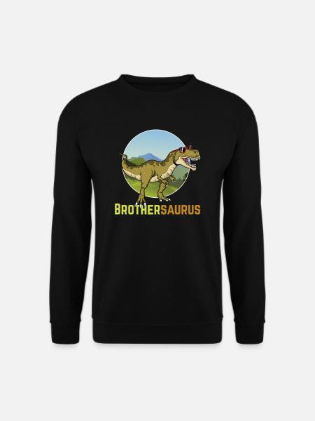 Brothersaurus - Unisex Pullover - Schwarz
