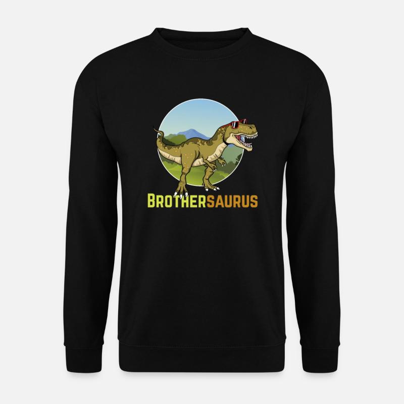Brothersaurus - Unisex Sweatshirt - black