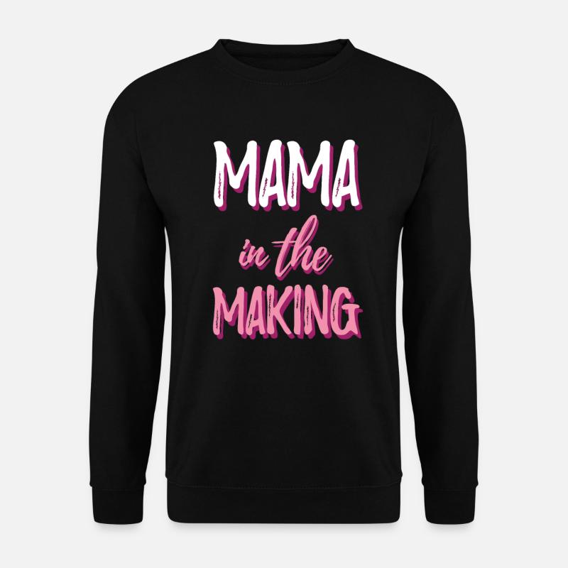 Maman en devenir - Sweat-shirt Unisexe - noir