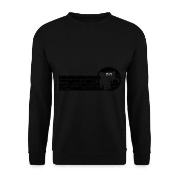 Eléphant éléphant pour enfants - Sweat-shirt Unisexe - noir - Devant - Alina (178cm) & Michal (187cm)