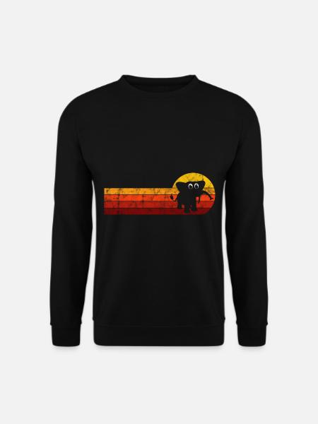 Eléphant éléphant pour enfants - Sweat-shirt Unisexe - noir