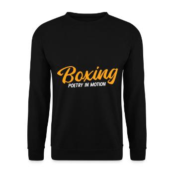 Boxsport Boxing - Unisex Pullover - Schwarz - Vorne - Alina (178cm) & Michal (187cm)
