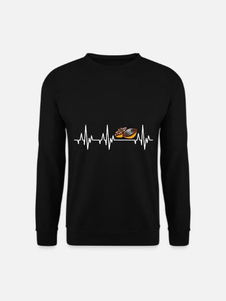 Hackepeter Fleischliebhaber Mettwurst Mettigel - Unisex Pullover - Schwarz