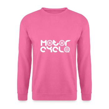 Motorrad - Unisex Pullover - Pink - Vorne