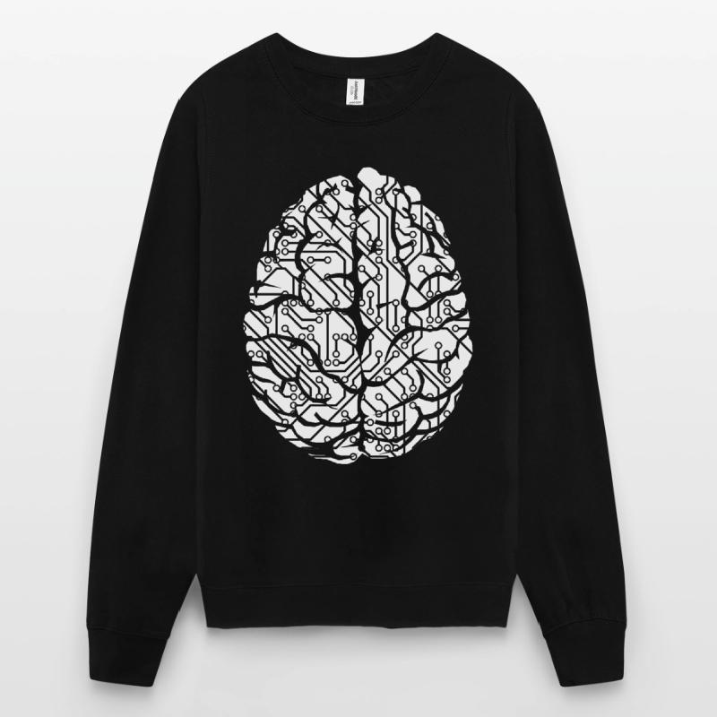 Circuit Board Connectors Programmer Computer Science Tree Unisex Sweatshirt