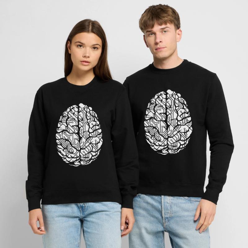 Programmeur de connecteurs de circuits imprimés Computer Science Tree Sweat-shirt Unisexe