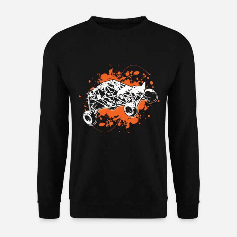 Strandbuggy Shirt Geschenk Buggy Strandauto - Unisex Pullover - Schwarz