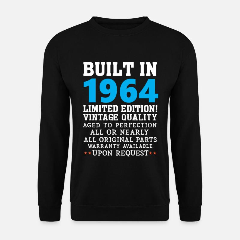 Built in 1964 - Unisex Pullover - Schwarz