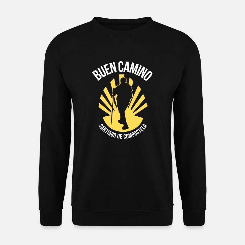 Pilgern Jakobsweg - Unisex Pullover - Schwarz