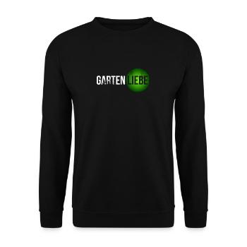 Gartenliebe Rasen Blumenbeet Hochbeet - Unisex Pullover - Schwarz - Vorne - Alina (178cm) & Michal (187cm)