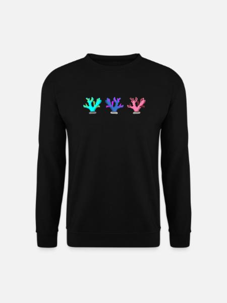 Small Coral Coral Reef Coral Aquarium - Unisex Sweatshirt - black