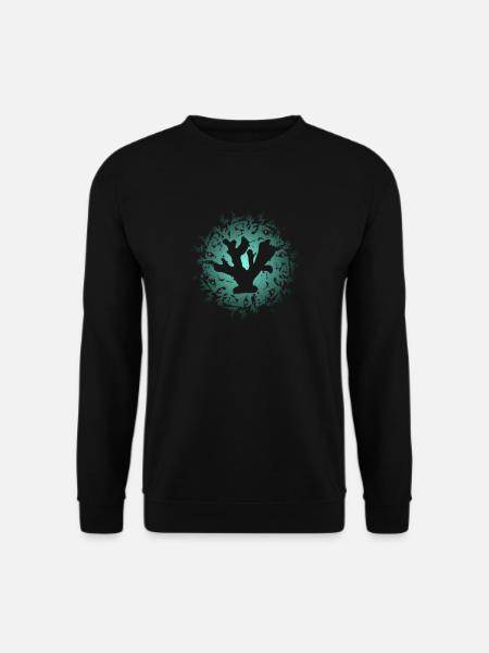 Coral Reef Aquarium Aquarist Gift - Unisex Sweatshirt - black