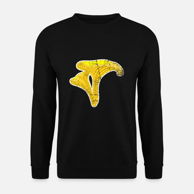 Pfifferling Waldpilz Pfifferlinge Speisepilz - Unisex Pullover - Schwarz