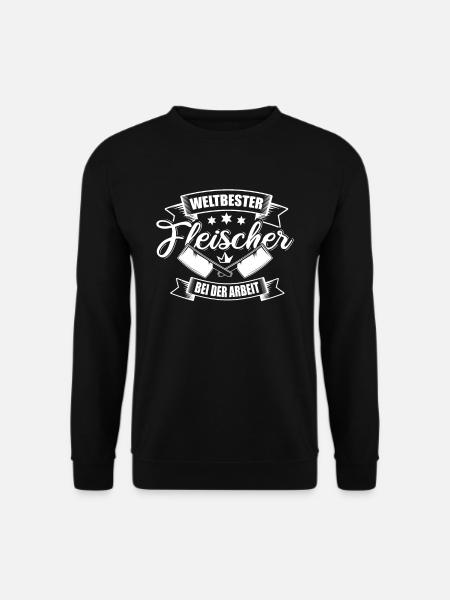Fleischer Metzger Schlachter - Unisex Pullover - Schwarz