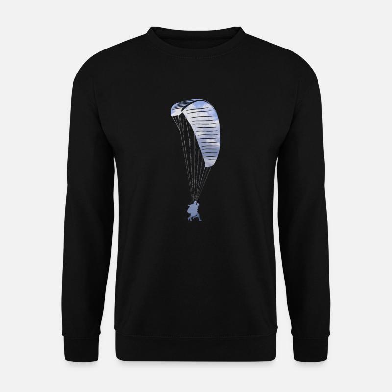 Paraglider paraglider pilot - Unisex Sweatshirt - black