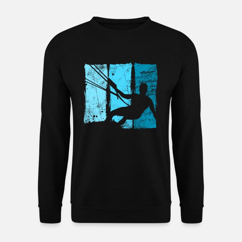 Kiteboard - Unisex Pullover - Schwarz